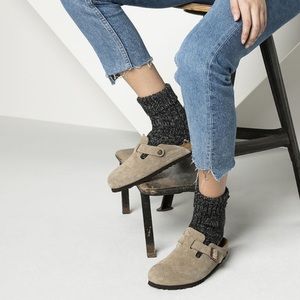 Birkenstock Boston  Clogs in Taupe
